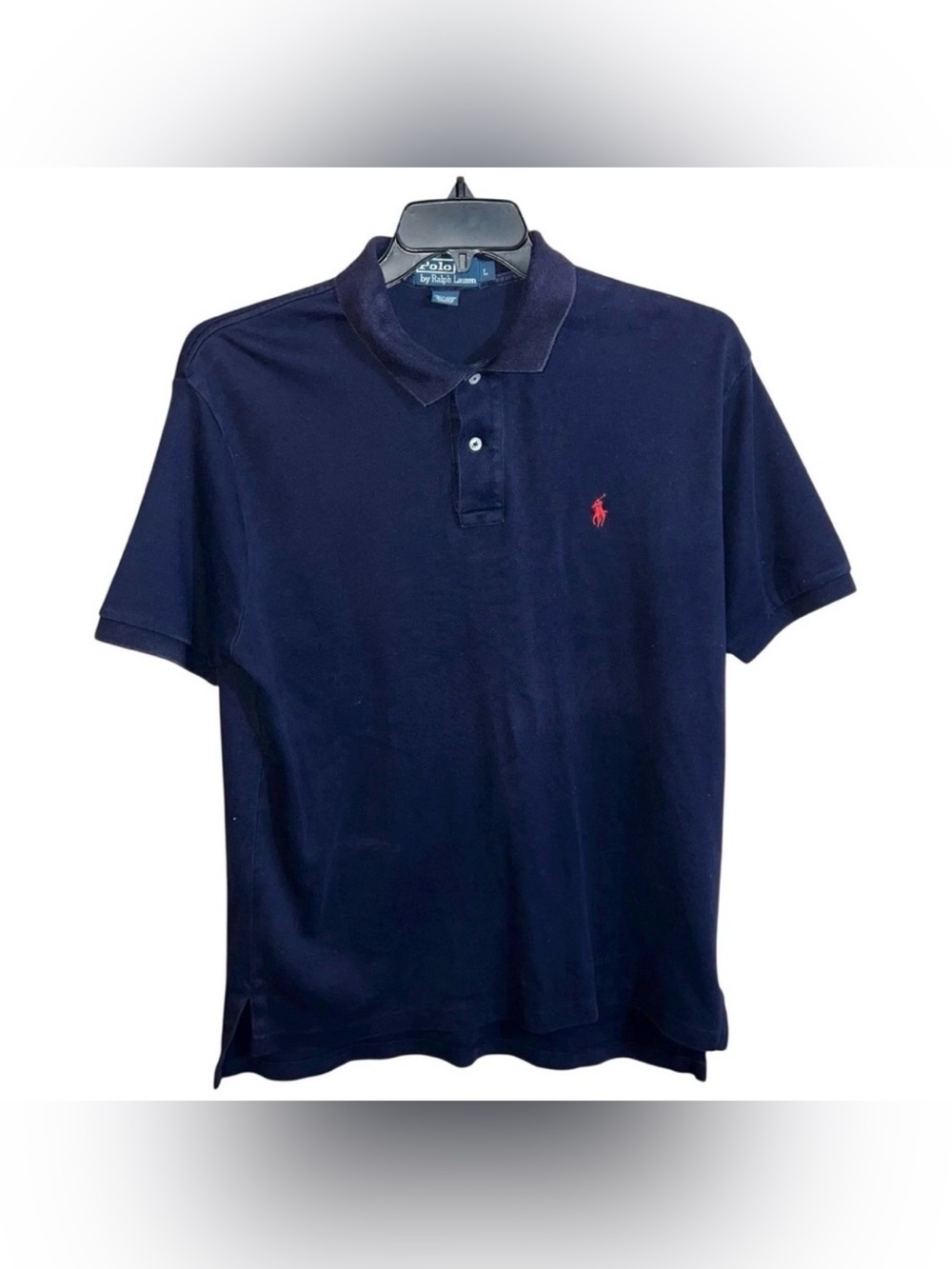 Polo Ralph Lauren Shirt Men’s Size L Blue Short Sleeve Casual